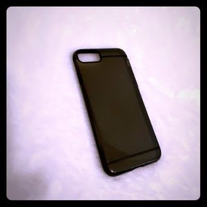 iPhone 7 black/ see through case